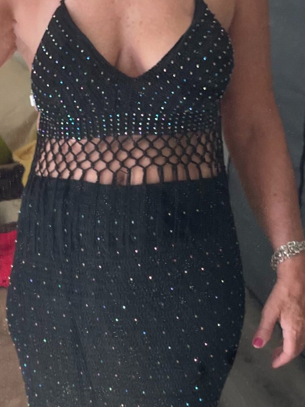 top and skirt crocheting